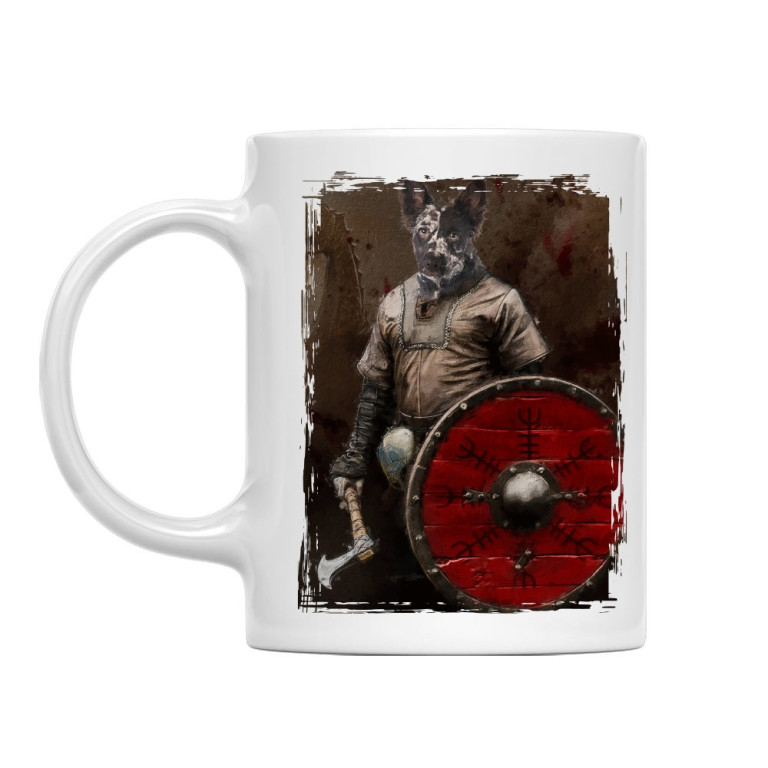Viking with Shield painting - MyLife Plus