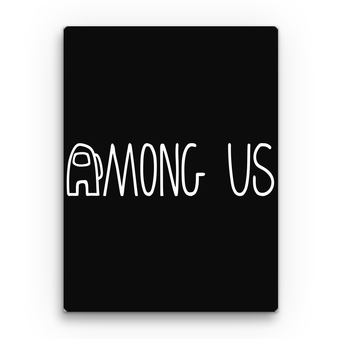 Among us logo Vászonkép