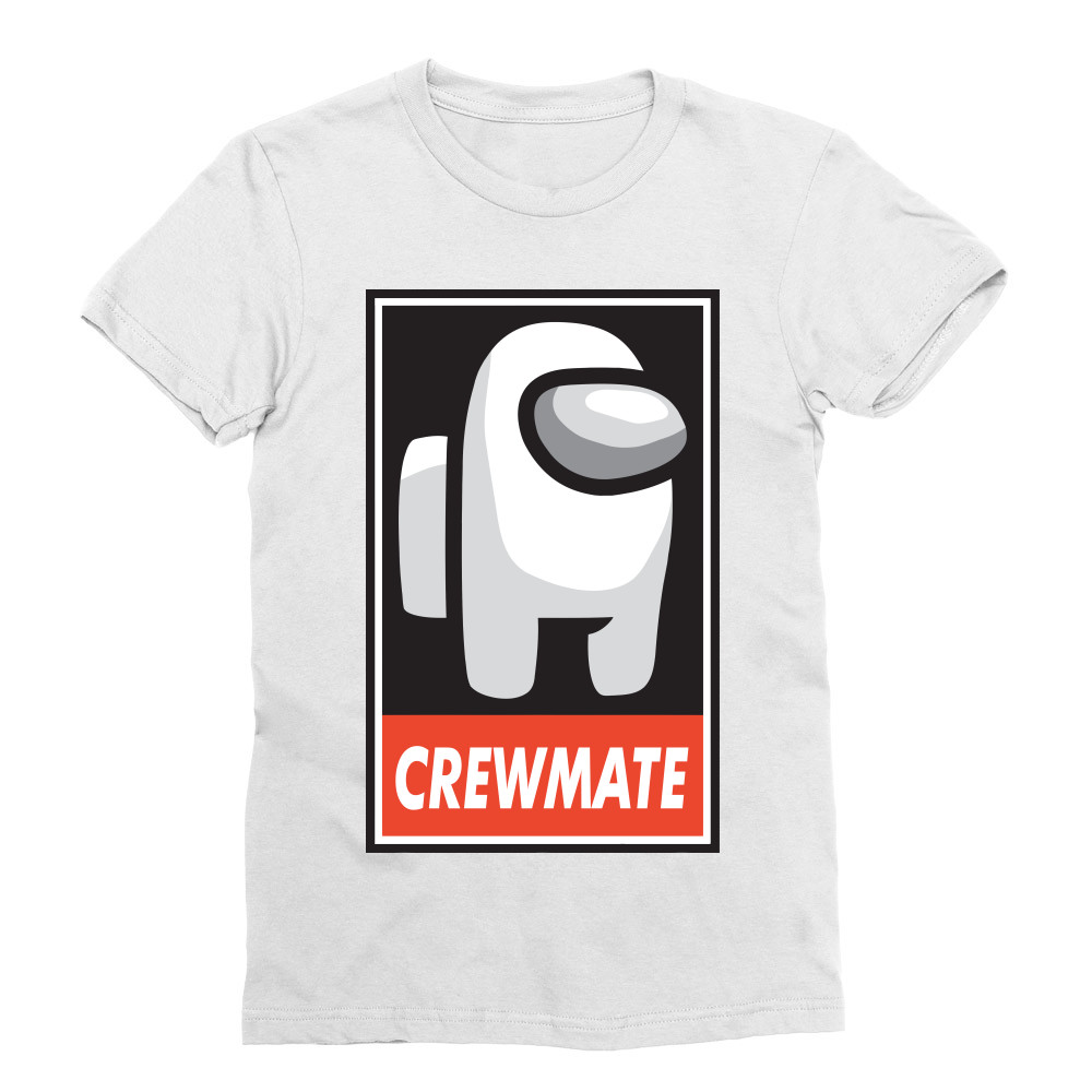 Crewmate logo Férfi Testhezálló Póló