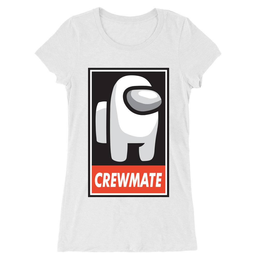 Crewmate logo Női Hosszított Póló