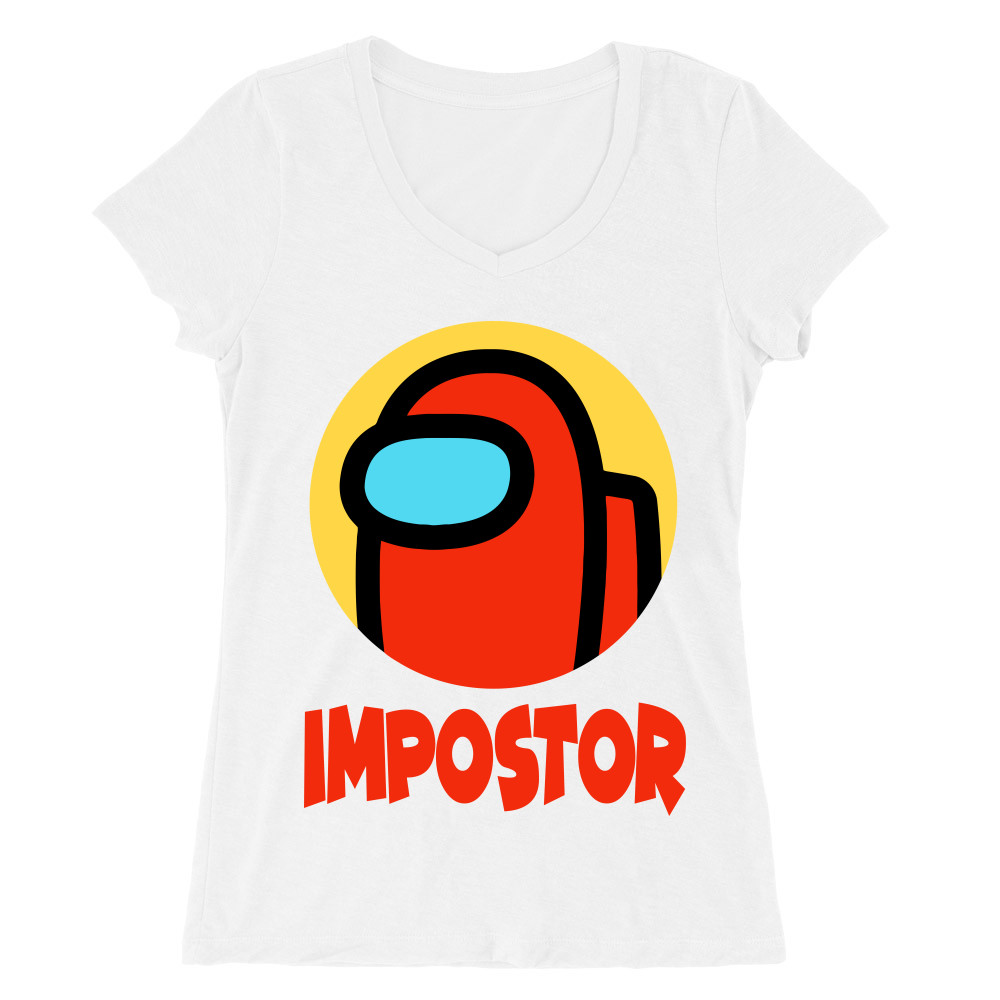 Impostor Női V-nyakú Póló
