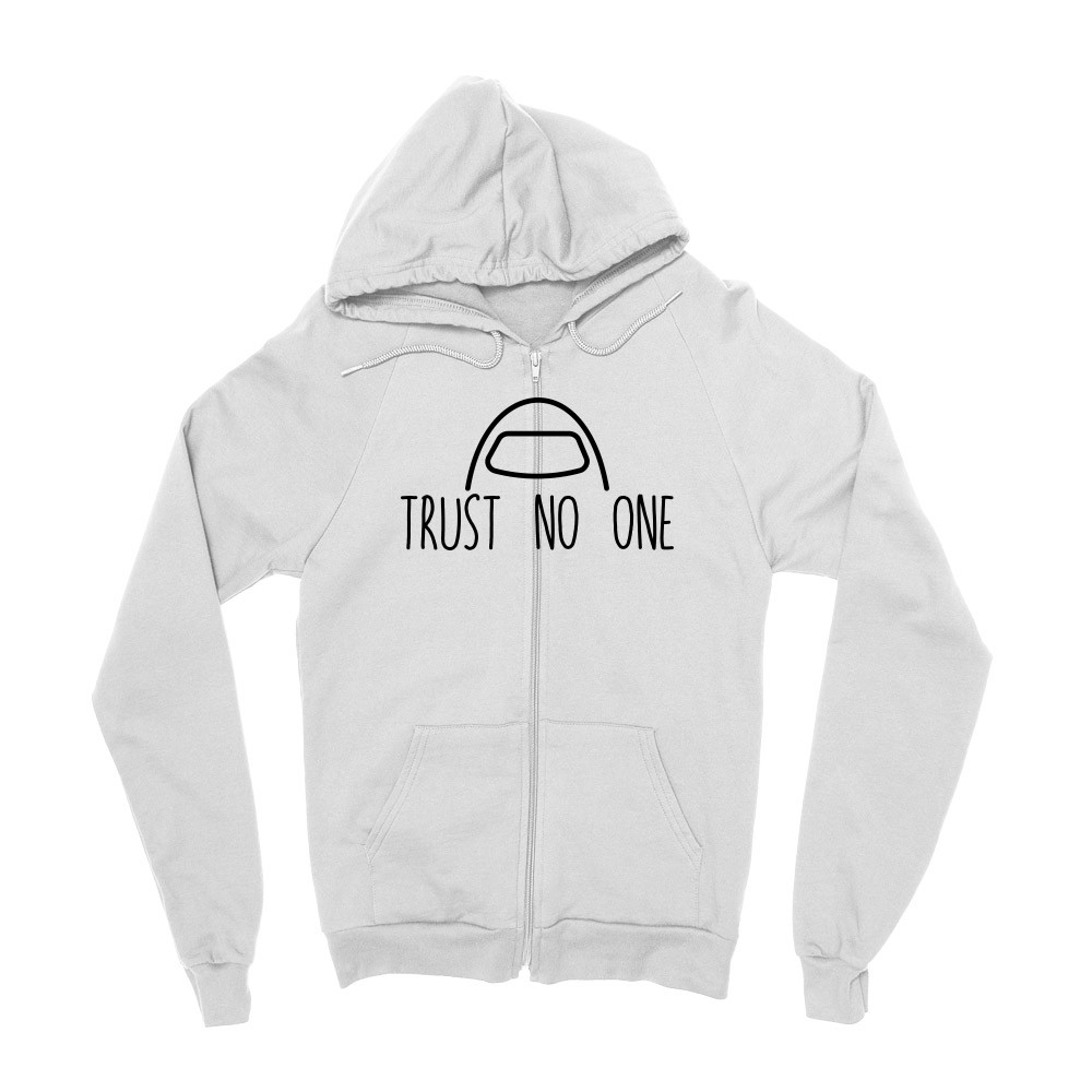 Trust no one Zipzáros Pulóver
