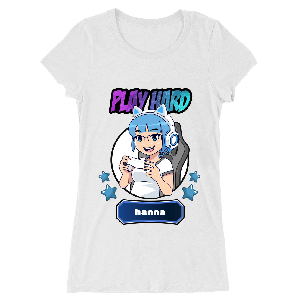 Gamer Girl - MyLife Női Hosszított Póló