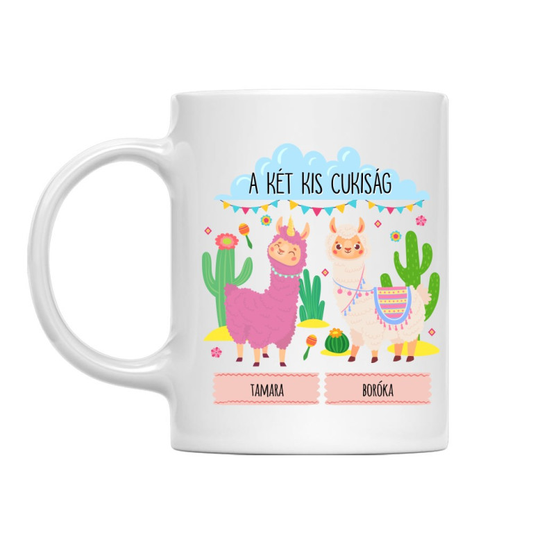 Llama friends - MyLife - Bögre