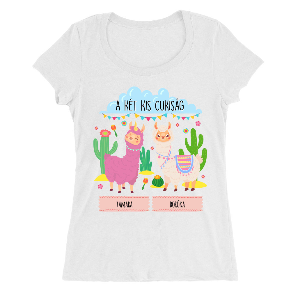 Llama friends - MyLife Női O-nyakú Póló