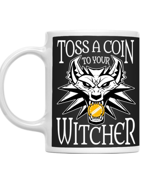 Toss a coin logo The Witcher Bögre - The Witcher