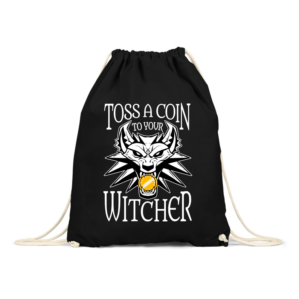 Toss a coin logo Tornazsák