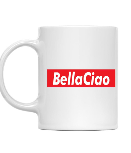 Bella Ciao Stripe A nagy pénzrablás Bögre - Sorozatos