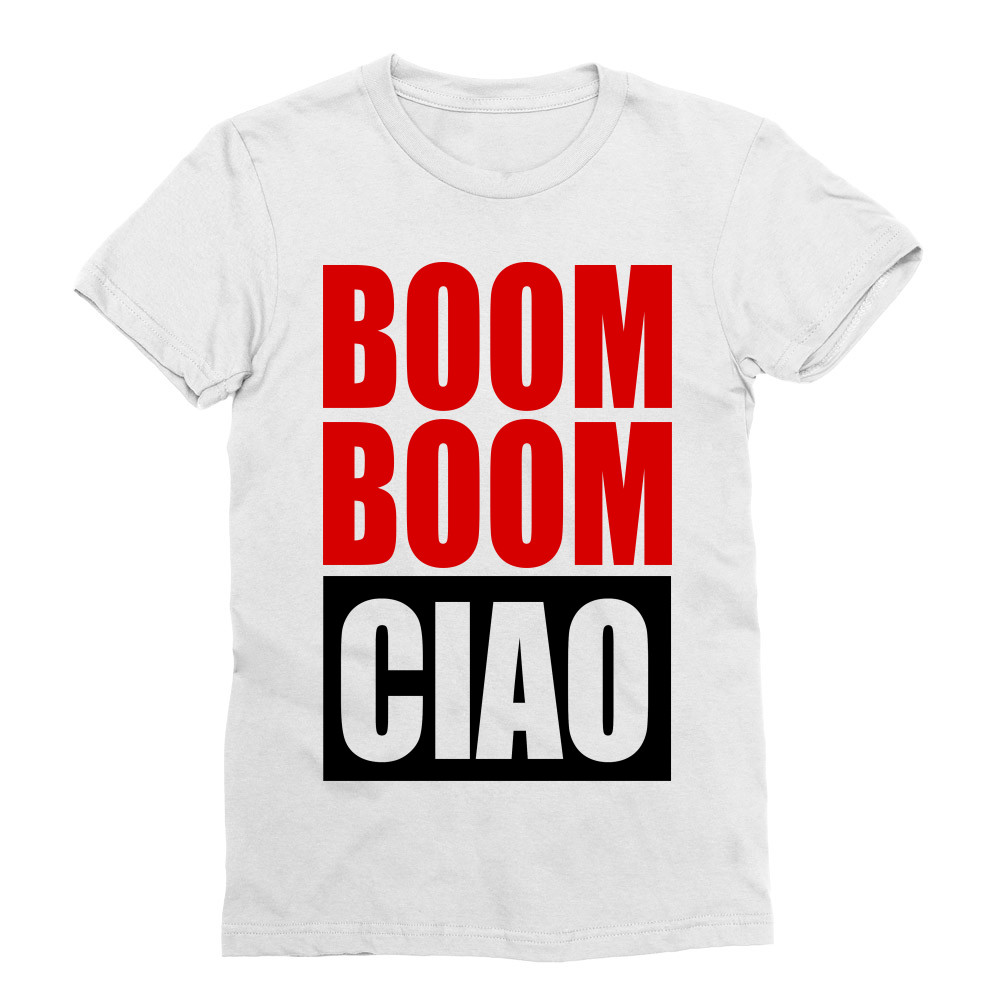 Boom Boom Ciao Férfi Testhezálló Póló