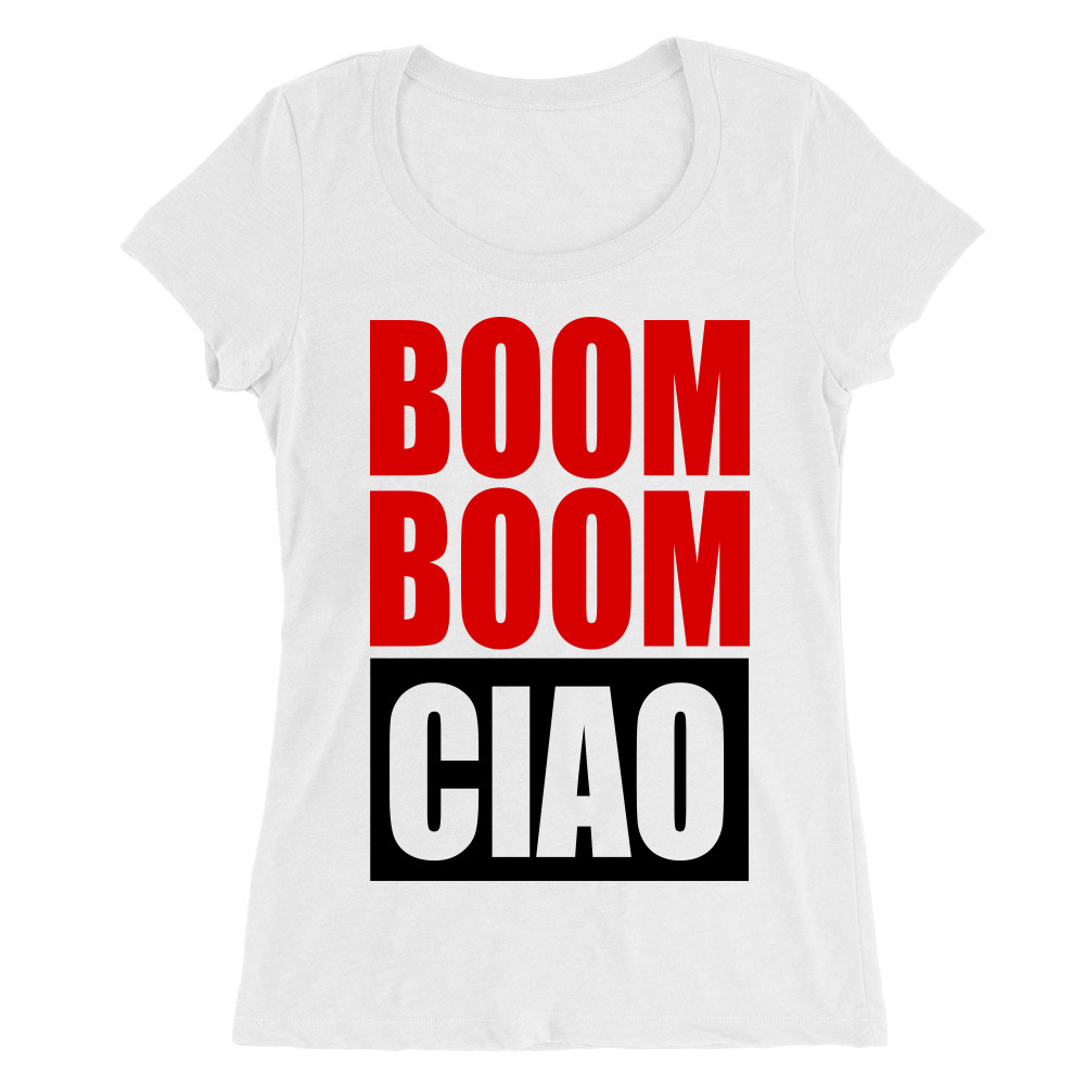 Boom Boom Ciao Női O-nyakú Póló