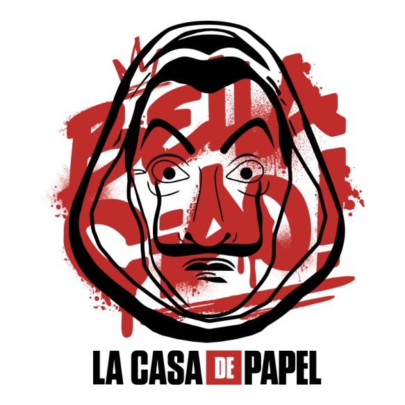 La Casa de Papel A nagy pénzrablás Pólók, Pulóverek, Bögrék - Sorozatos