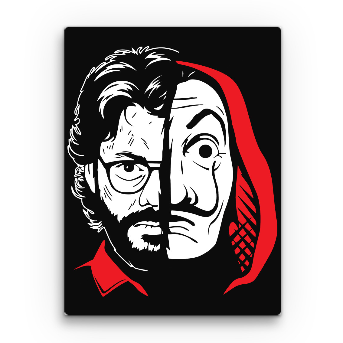 Professor Face Vászonkép