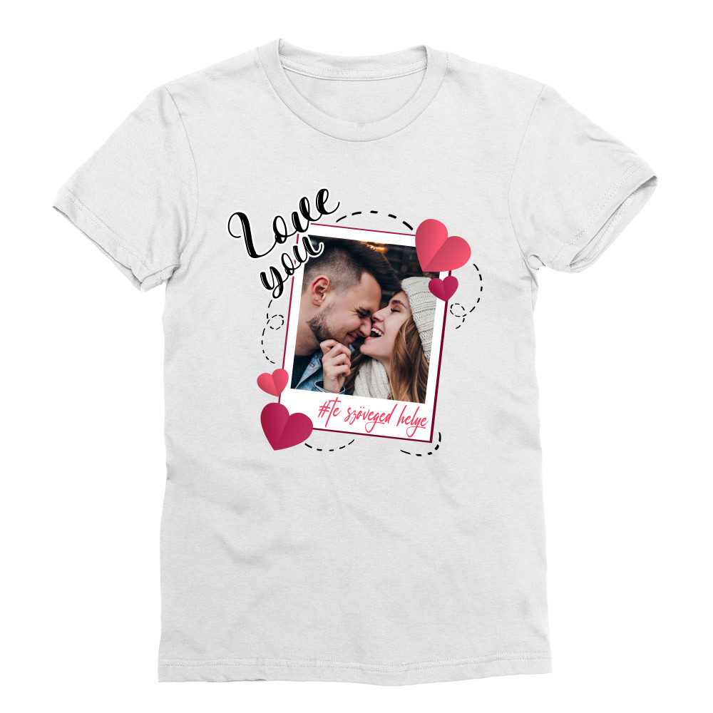 Szeretlek - MyLife Plus Férfi Testhezálló Póló