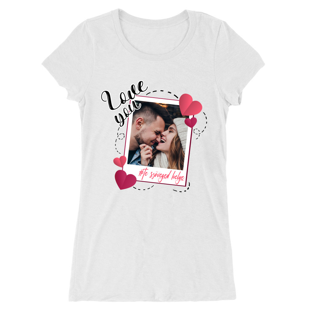 Szeretlek - MyLife Plus Női Hosszított Póló
