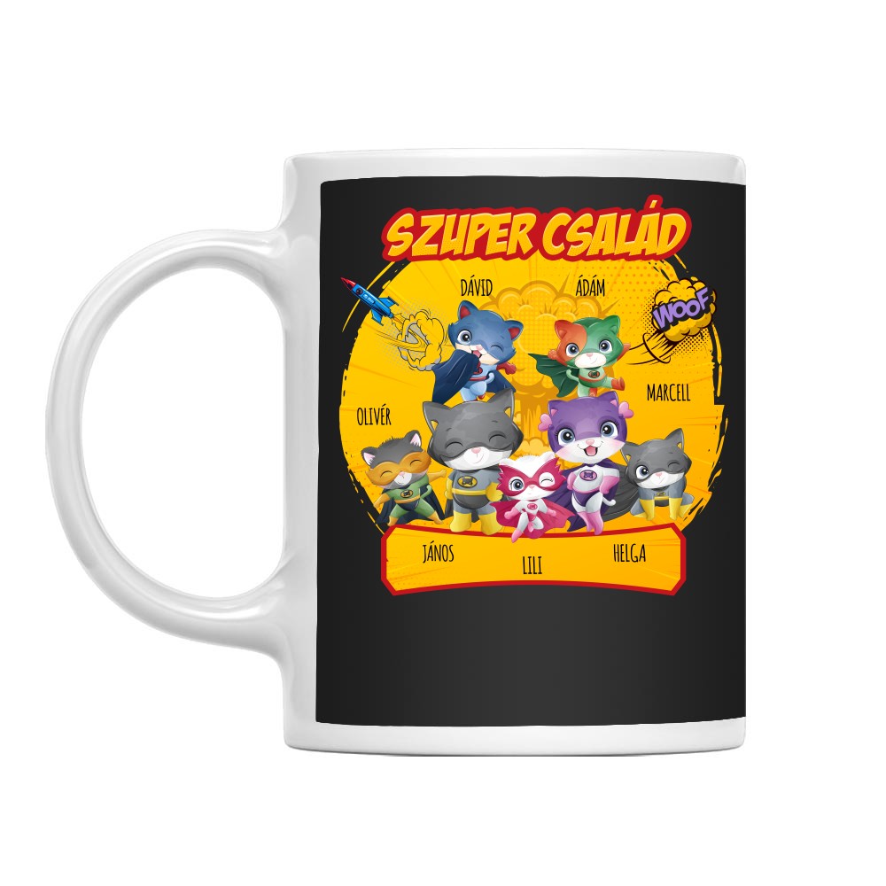 Super Hero Family - Mylife Bögre
