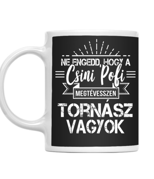 Csini Pofi - Tornász Tornász Bögre - Tornász
