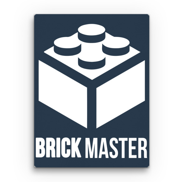 Brick Master Mesterség Vászonkép - Munka