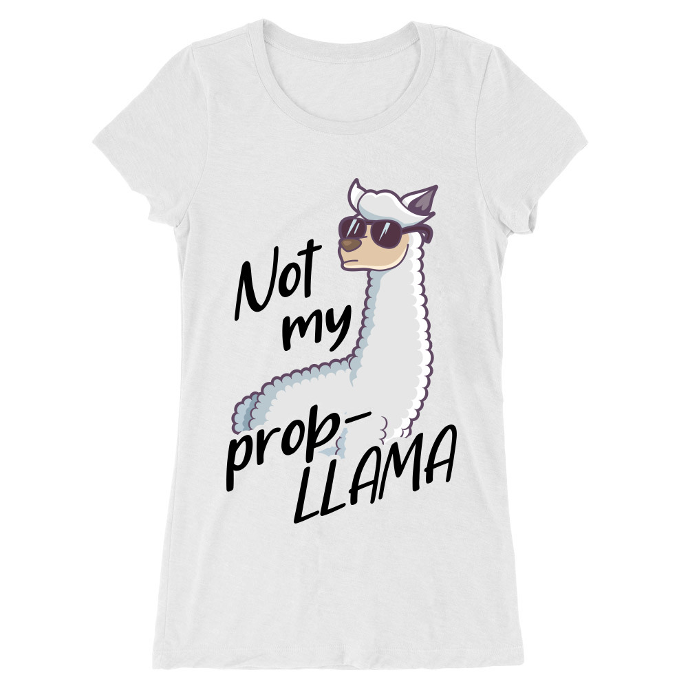 Not my prob-llama Női Hosszított Póló