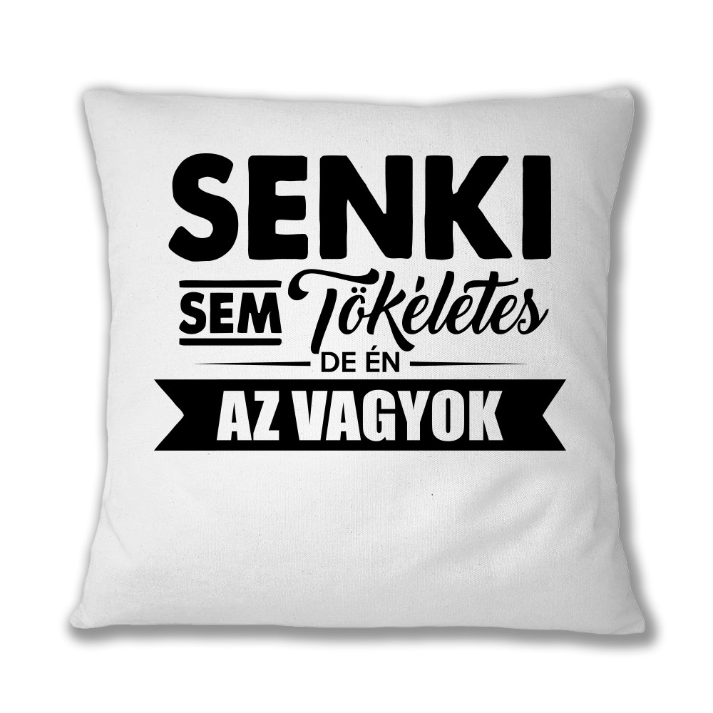 Senki sem tökéletes - de én az vagyok Párnahuzat
