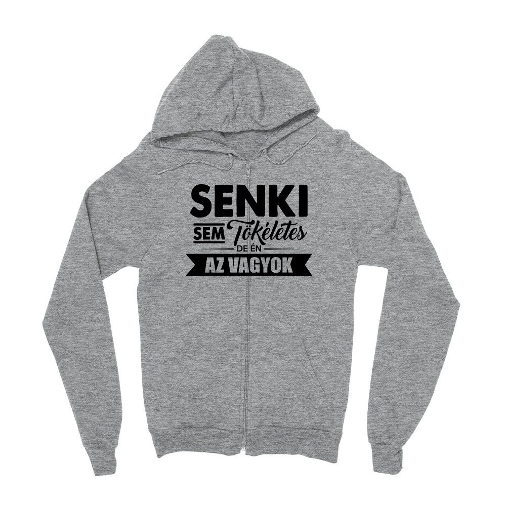 Senki sem tökéletes - de én az vagyok Zipzáros Pulóver