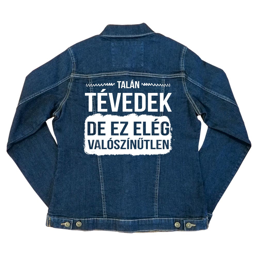Talán tévedek Női Farmerkabát
