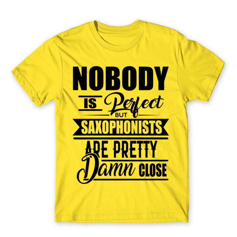 Nobody is Perfect - Saxophone - Men's Tee