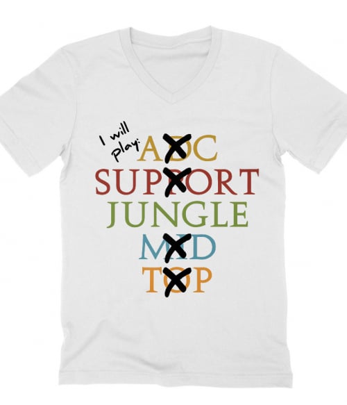 I Will Play Jungle Póló - Ha Gamer rajongó ezeket a pólókat tuti imádni fogod!