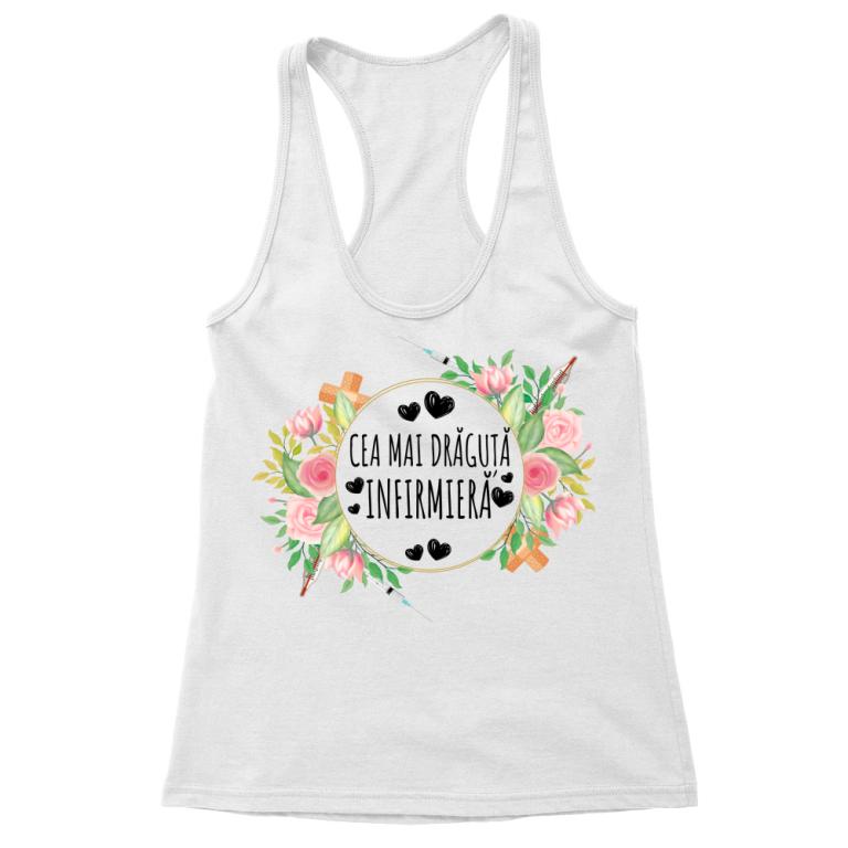 Cea mai drăguță infirmieră - Tricou pentru femei