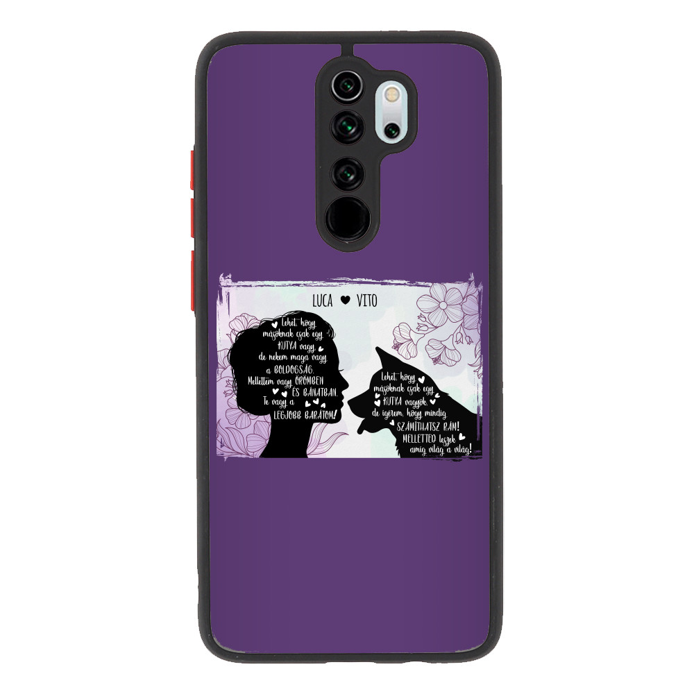 Woman and dog silhouette - MyLife Xiaomi Telefontok
