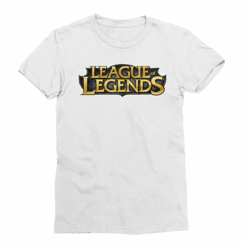 League Of Legends Logo Férfi Testhezálló Póló