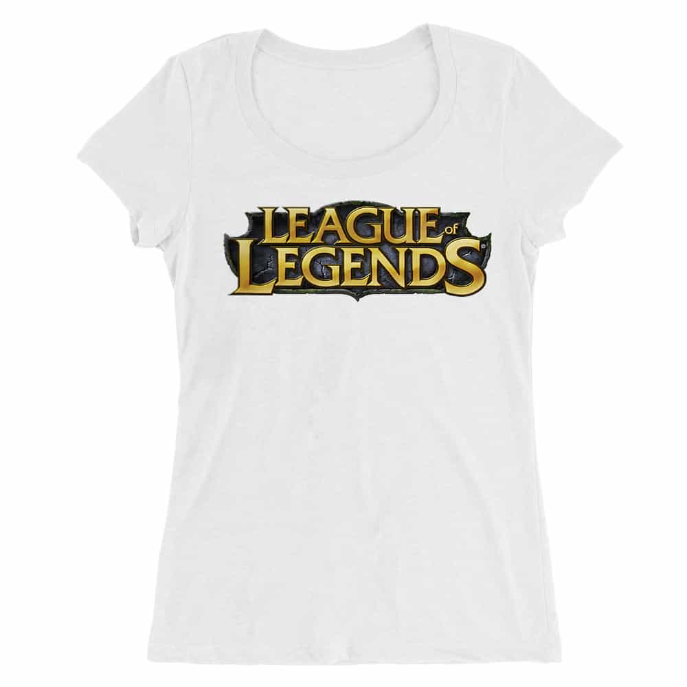 League Of Legends Logo Női O-nyakú Póló