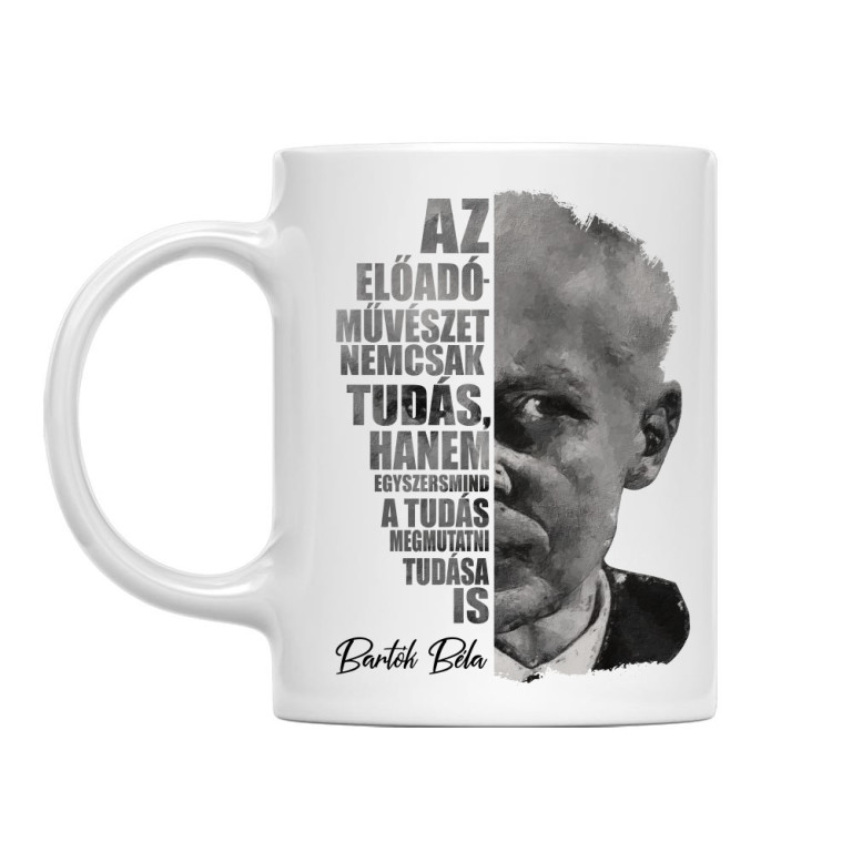 Bartók Béla - portré - Bögre
