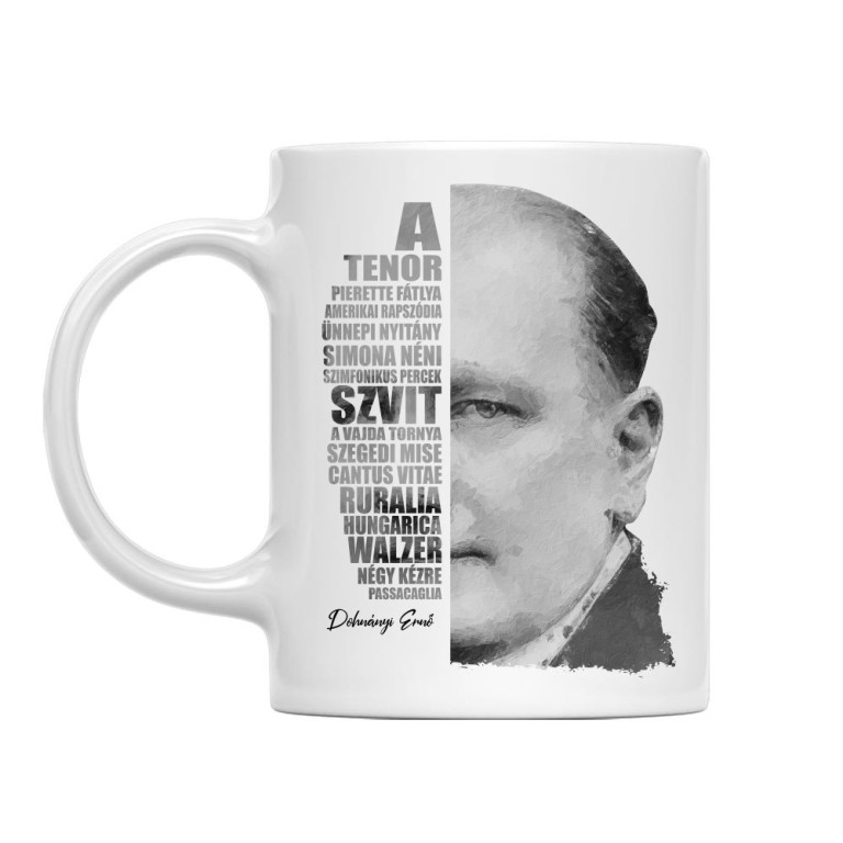 Dohnányi Ernő - portré - Bögre