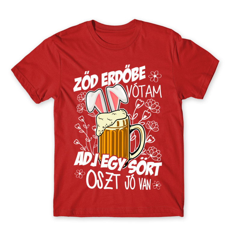 Ződ Erdőbe - Férfi Póló