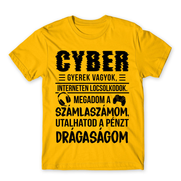 Cyber locsolkodás - Férfi Póló