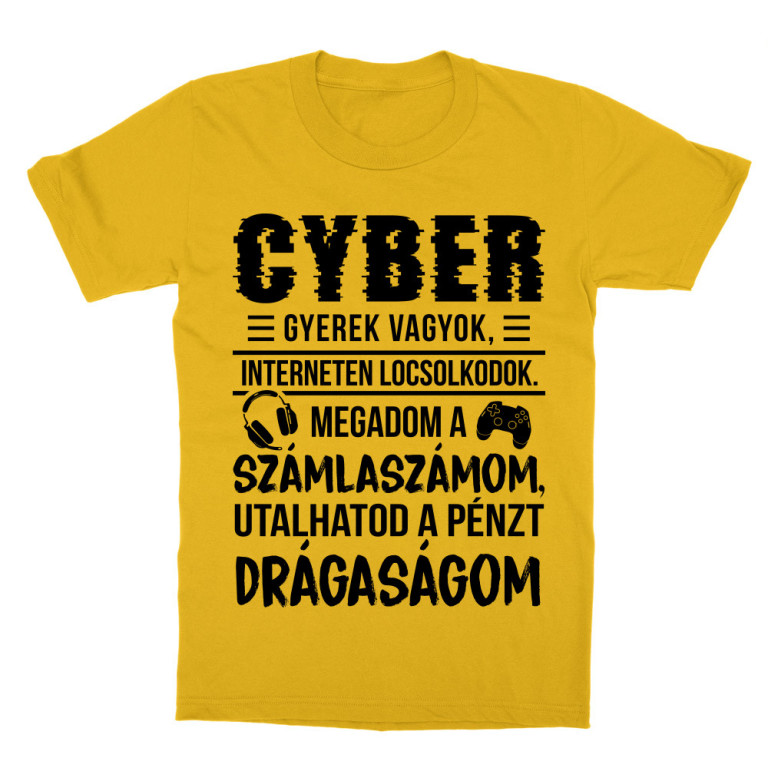 Cyber locsolkodás - Gyerek Póló
