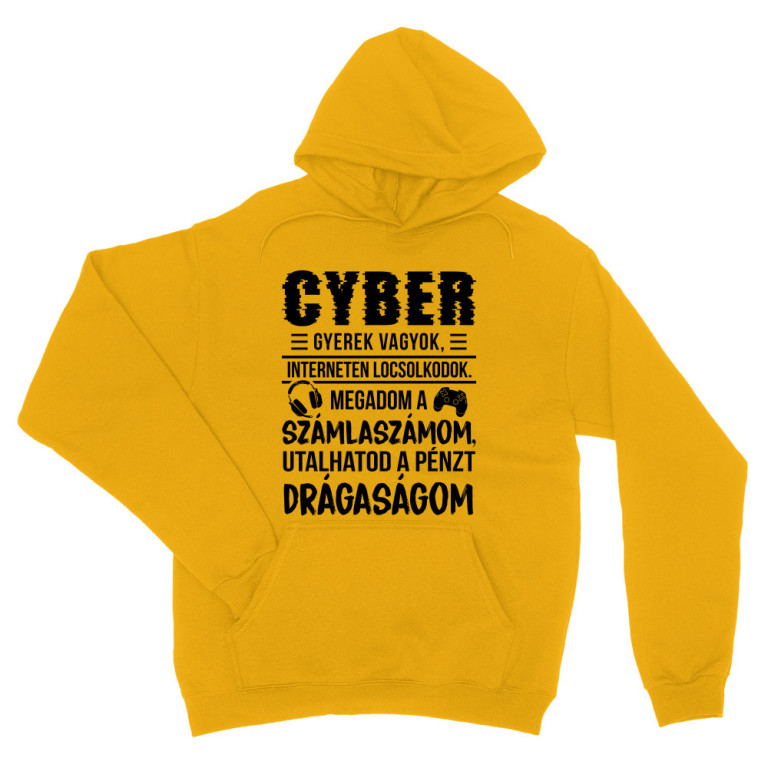 Cyber locsolkodás - Unisex Pulóver