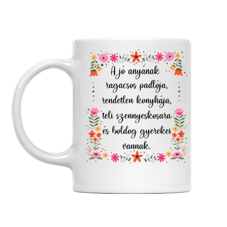 Anya - boldog gyerekek - Bögre