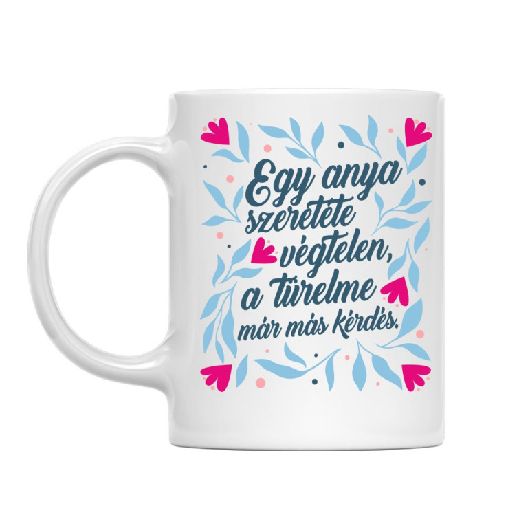 Szeretet és türelem - Bögre