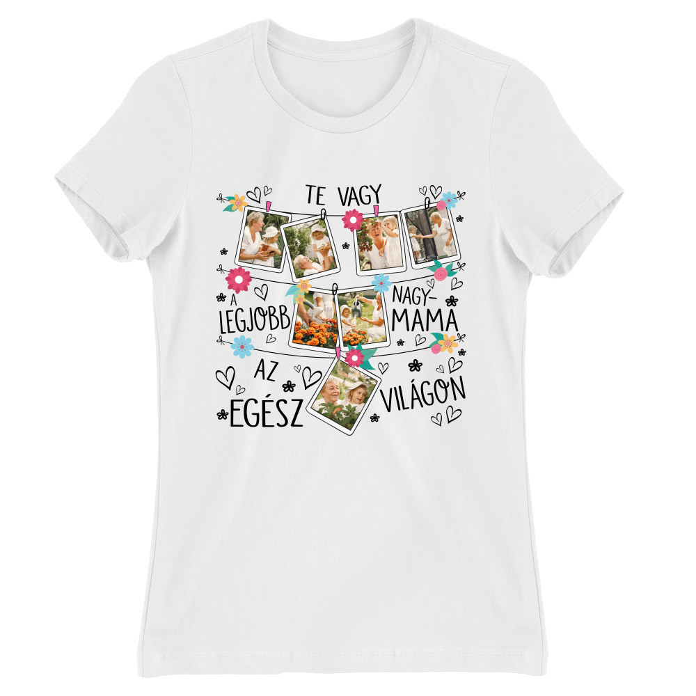 Feltétek Nélküli Szeretet - Nagymama - MyLife Plus Női Póló