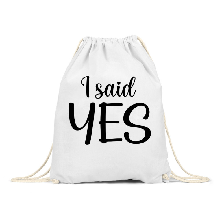 I Said Yes - Tornazsák