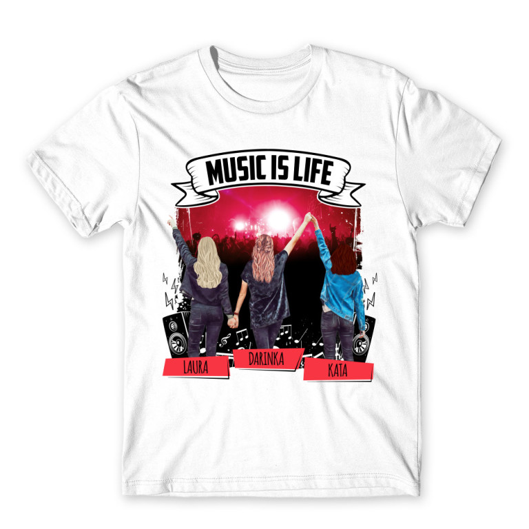 Koncert - MyLife - Férfi Póló