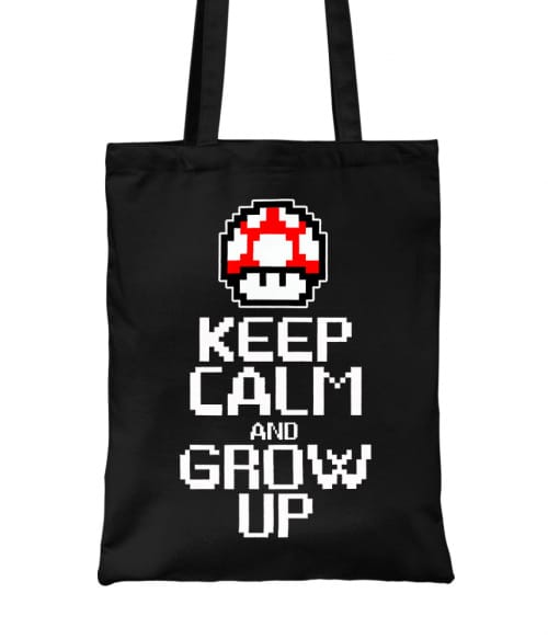 Keep Calm And Grow Up Gamer Táska - Gaming