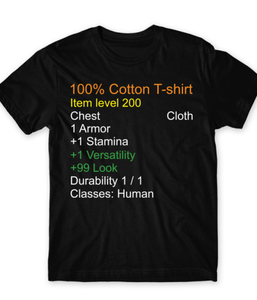 Legendary 100% cotton T-shirt World of Warcraft Férfi Póló - World of Warcraft