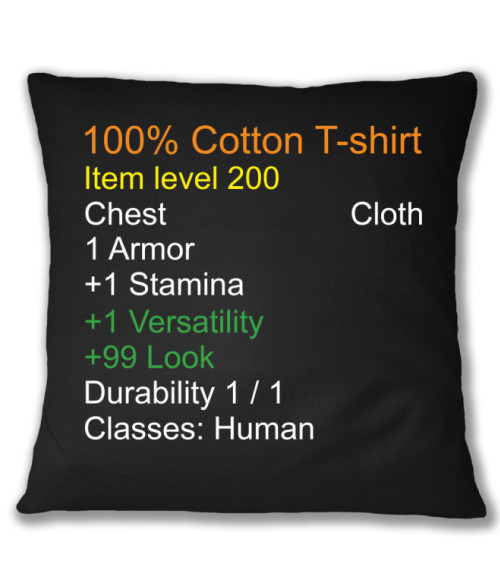 Legendary 100% cotton T-shirt World of Warcraft Párnahuzat - World of Warcraft