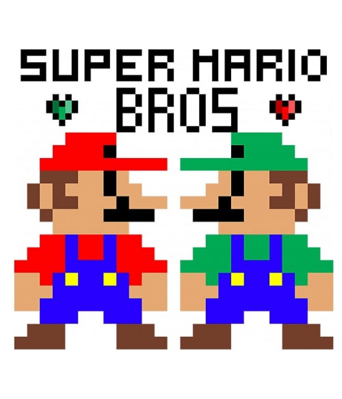 Super Mario Bros Gamer Pólók, Pulóverek, Bögrék - Gaming