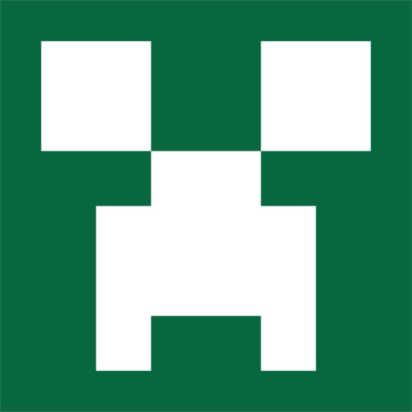 Creeper face Minecraft Pólók, Pulóverek, Bögrék - Minecraft