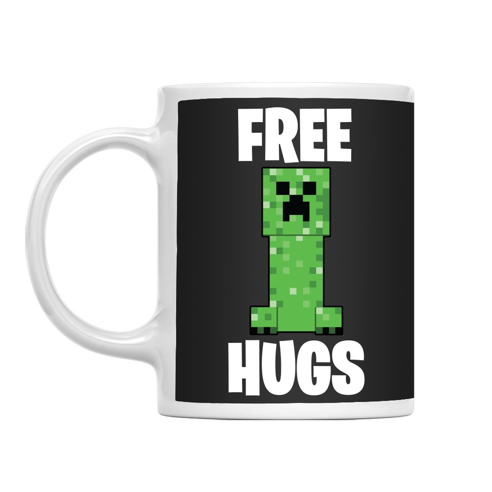 Creeper free hugs Bögre