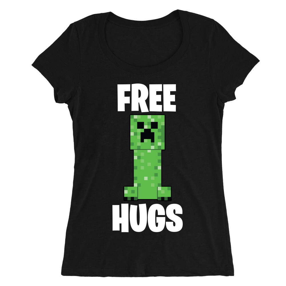 Creeper free hugs Női O-nyakú Póló