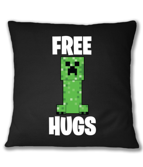 Creeper free hugs Minecraft Párnahuzat - Minecraft